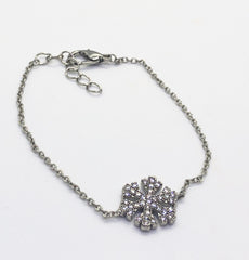 Silver Snowflake Bracelet
