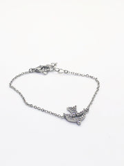 Silver Dove Bracelet