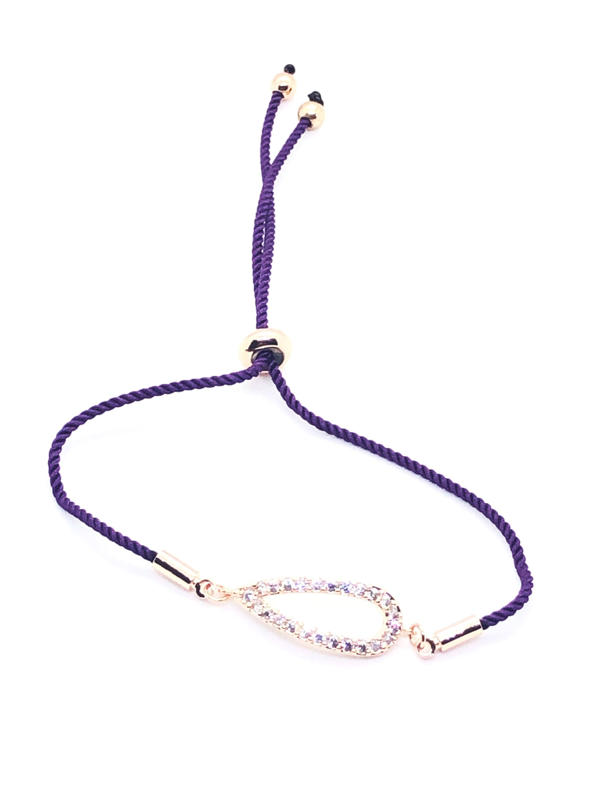 Rose Gold Infinite with Purple Band
