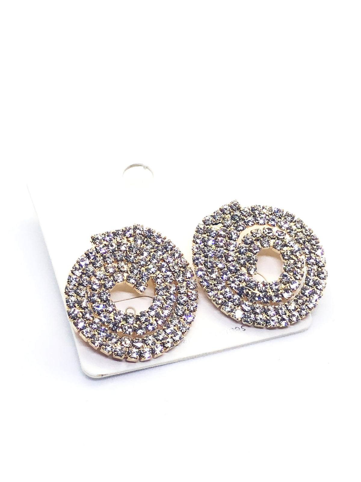 Gold Spiral Earrings