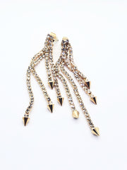 Gold Waterfall Earrings
