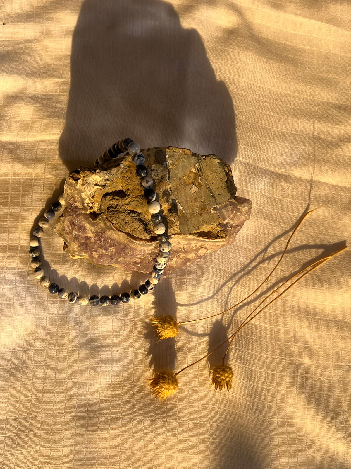 Natural Stones Choker Necklace
