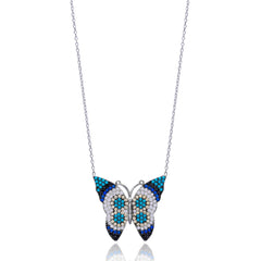 Stone Pendent Turkish Sterling Silver Jewelry