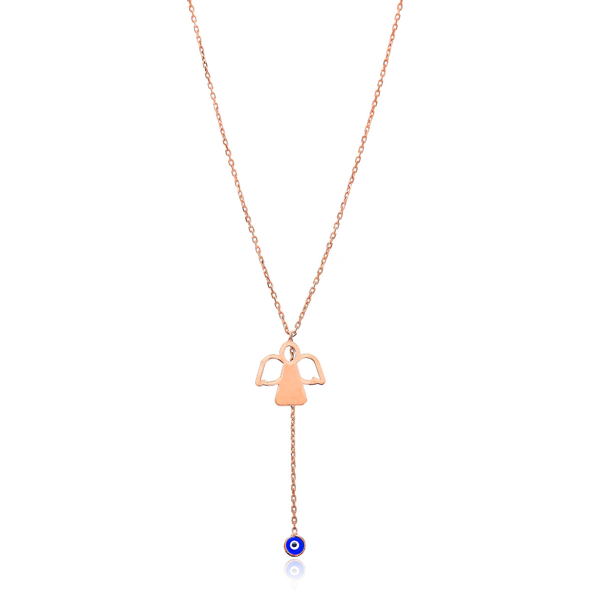 Evil Eye Angle Design Pendant, 925 Sterling Silver Jewelry