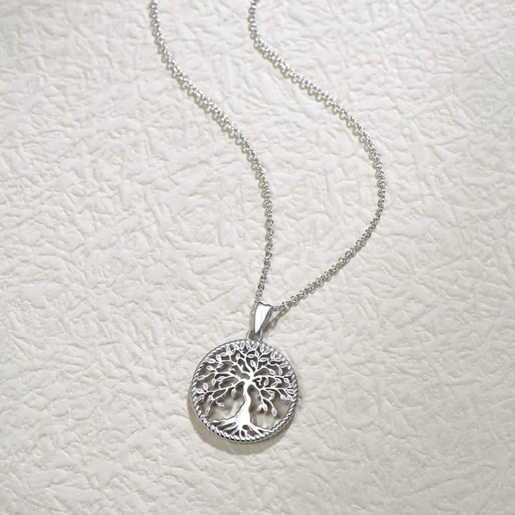 Sterling Silver Tree of Life Necklace