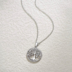 Sterling Silver Tree of Life Necklace