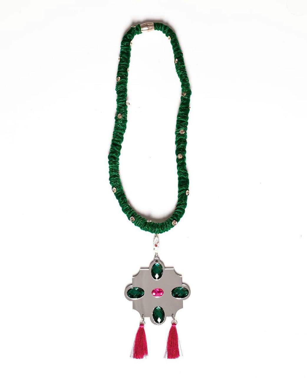 Handmade mirror Necklace