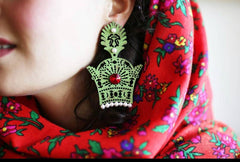 Crown Earrings